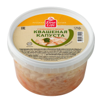 Fine Life Капуста квашеная с хреном, 500г