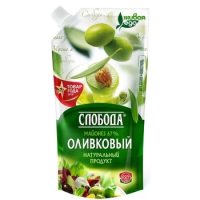 Майонез Слобода Оливковый, 200мл, 67%