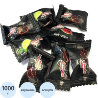 Конфеты Карамель MIX SLASTI АССОРТИ (АРБУЗ, ГРЕЙПФРУТ, ГРАНАТ,ЛАЙМ), 1кг