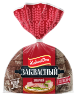 Хлеб Хлебный дом заварной с солодом нарезка, 350г