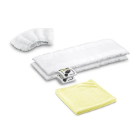 Комплект микроволоконных салфеток для кухни Karcher, 2.863-265