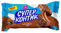 Печенье-сэндвич Konti Супер-контик шоколадный вкус, 100г