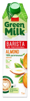 Напиток миндальный Green Milk Barista Соевая основа ультрапастеризованный, 1л