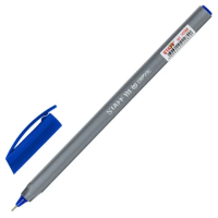 Шариковая ручка Staff Everyday OBP-290 синяя, 0.7мм, серый корпус, одноразовая