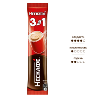 Кофе Нескафе классический растворимый 3в1, 15г