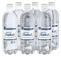 Вода Legend of Baikal питьевая газированная, 1л х 6 шт