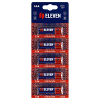 Батарейка Eleven AAA (LR03) алкалиновая, BC5 отрывной набор, 5шт