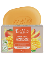 Мыло туалетное Biomio Vegan Soap Баттер манго, 90г