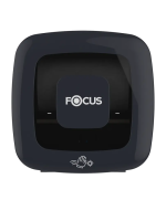Диспенсер для полотенец в рулонах Focus угольный, пластик, сенсорный, 8093482/ 8076281
