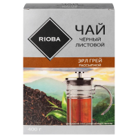 Чай Rioba Эрл Грей, черный, 400г