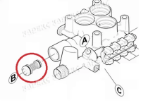 Перепускной клапан Karcher, 4.591-038.3