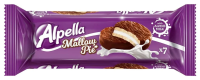 Сэндвич-печенье Alpella Mallow Pie в шоколадной глазури с маршмеллоу, 196г