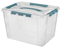 Ящик для хранения Econova Grand Box голубой 39 x 29 x 24.5см, 20л