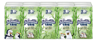 Платочки бумажные Familia Trio Natural три слоя, 10 шт