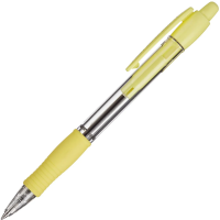Ручка шариковая BPGP-10R-F Y SUPER GRIP желтого цвета