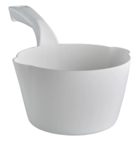 Ковш Vikan 1л, круглый, белый, 56815