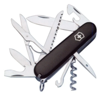Нож перочинный Victorinox Huntsman 15 функций, черный