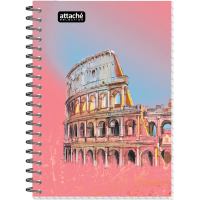 Бизнес тетрадь Attache Selection Travel Italy, A6, 80 листов, в клетку, на спирали, картон