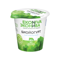 Биойогурт Эконива натуральный 3.2%, 125г