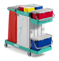 Тележка MAGIC SYSTEM 720 SAFETY большая база TTS,  125 мм колёса, MS720S0C0A00