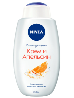 Гель-уход для душа Nivea крем-апельсин, 750мл