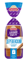Хлеб Аладушкин Деревенский с льняной мукой, 350г