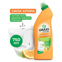 Средство для уборки сантехники и туалета дезинфицирующее 750 мл GRASS DOS-GEL 'Сила цитрусов', 125678