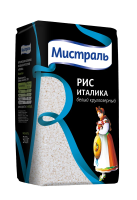 Рис Мистраль Италика белый круглозерный, 500г