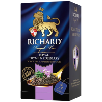 Чай Richard Royal Thyme & Rosemary, черный, 25 пакетиков
