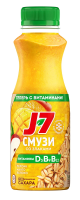 Смузи J7 с персиком манго и яблоком, 300мл