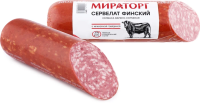 Колбаса Мираторг Сервелат финский варено-копченая, 300г