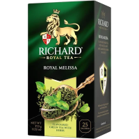 Чай Richard Royal Melissa, зеленый, 25 пакетиков
