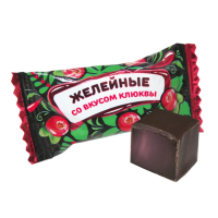 Конфеты желейные со вкусом клюквы 3,5кг