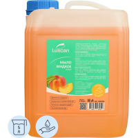 Жидкое мыло Luscan Персик 5л, канистра