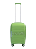 Чемодан Sirocco Emerald 4К PP зеленый S, 38 x 21 x 56см