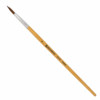 Кисть для рисования из пони Brauberg №4, круглая