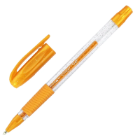 Гелевая ручка Pensan Gliter Gel золотаая, 1мм, золотой корпус