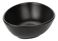 Салатник треугольный Domenik Rock black, 16см