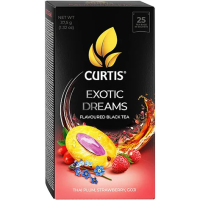 Чай Curtis Exotic Dreams (Экзотик Дримз) черный, 25 пакетиков