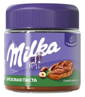 Паста ореховая Milka с добавлением какао, 180г