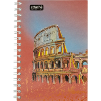 Бизнес тетрадь Attache Selection Travel Italy, A6, 80 листов, в клетку, на спирали, картон