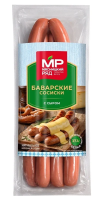 Сосиски Мясницкий ряд Баварские с сыром вареные охлажденные, 320г