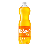 Напиток Добрый Апельсин газированный, 1.5л