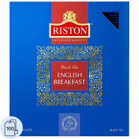 Чай Riston English Breakfast, черный, 100 пакетиков
