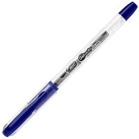Ручка гелевая Bic Gelocity Stic синяя, 0.5мм, прозрачный корпус