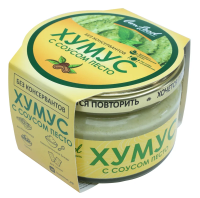 Хумус AmFood с соусом песто, 200г
