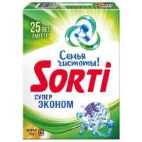 Стиральный порошок-автомат 350 г, SORTI 'СУПЕР ЭКОНОМ', 8560-3