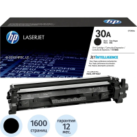 Картридж лазерный Hp 30A CF230A, черный