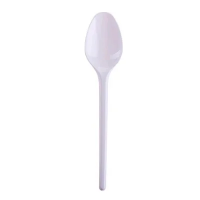 Ложка столовая одноразовая полипропиленовая 165мм, белая, 100шт