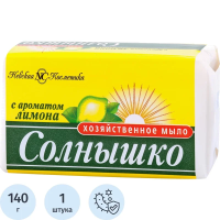 Мыло хозяйственное Невская Косметика с ароматом лимона, 140г, 72%